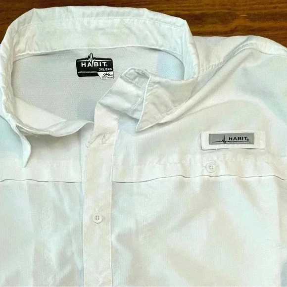 Outdoor Fishing Shirt | UV 40 | Light Weight Breathable | Habit Brand - Picture 1 of 4